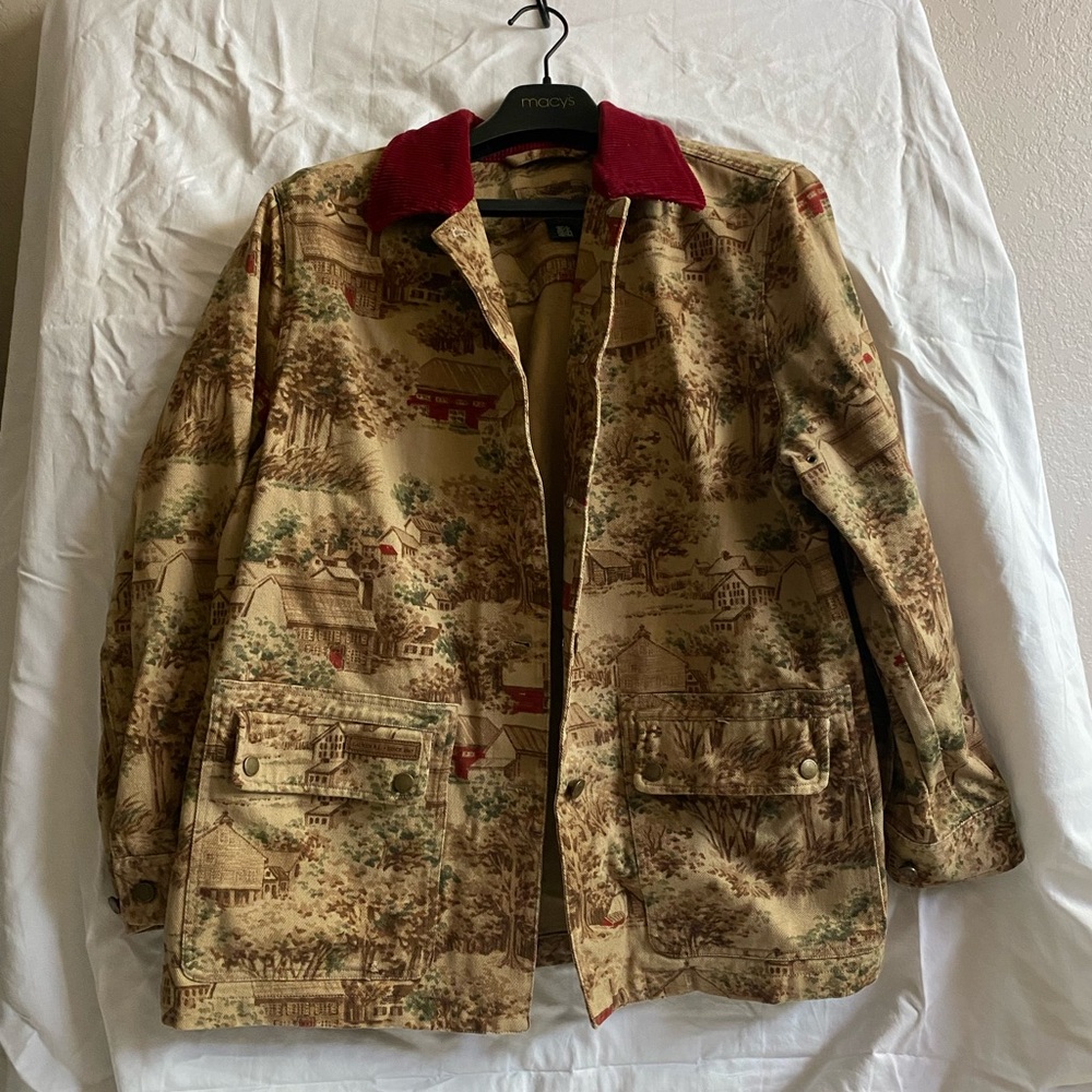 COPY - Lauren Ralph Lauren button up barn jacket
